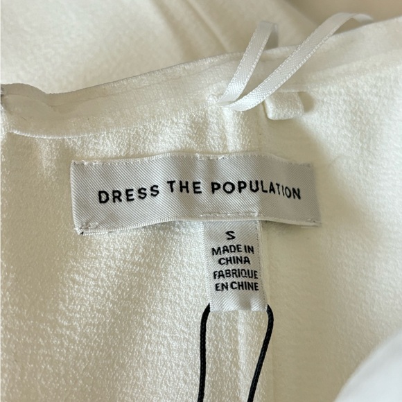 Dress the Population Bailey Off the Shoulder Dress Size: S - Picture 7 of 9